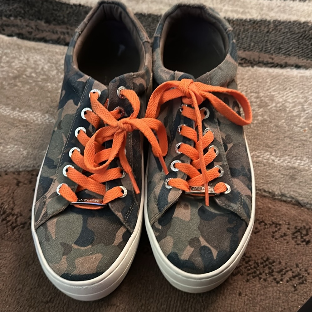 J Slides Camo Platform Sneakers - image 2
